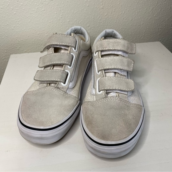 VANS Suede Canvas Old Skool V Shoe - Picture 3 of 10